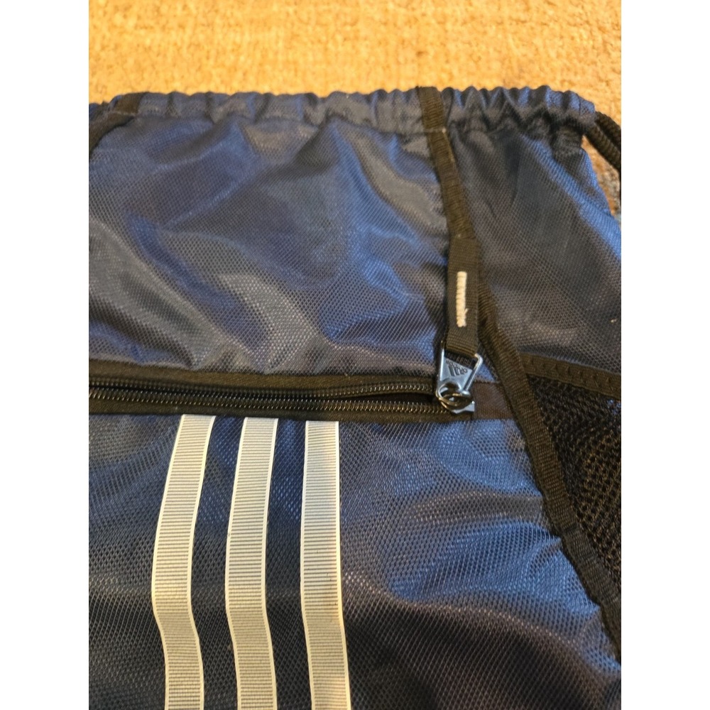 Adidas Drawstring Bag Royal Blue - Picture 4 of 5